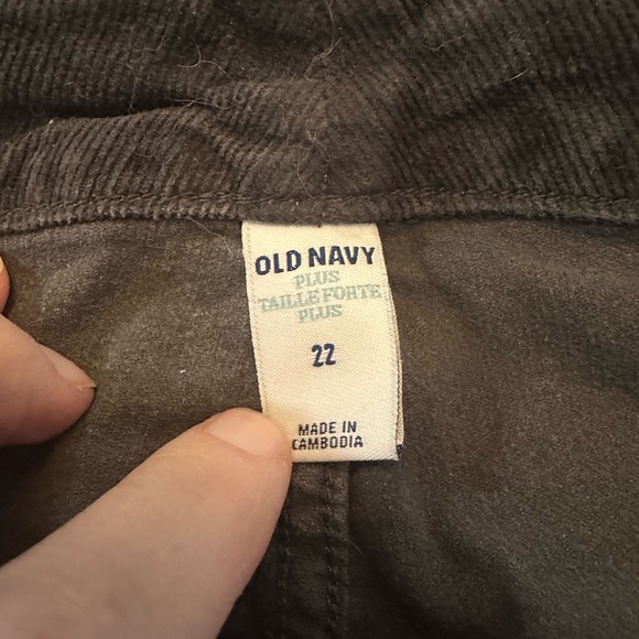 Women’s Grey Corduroy Pants - Picture 2 of 6